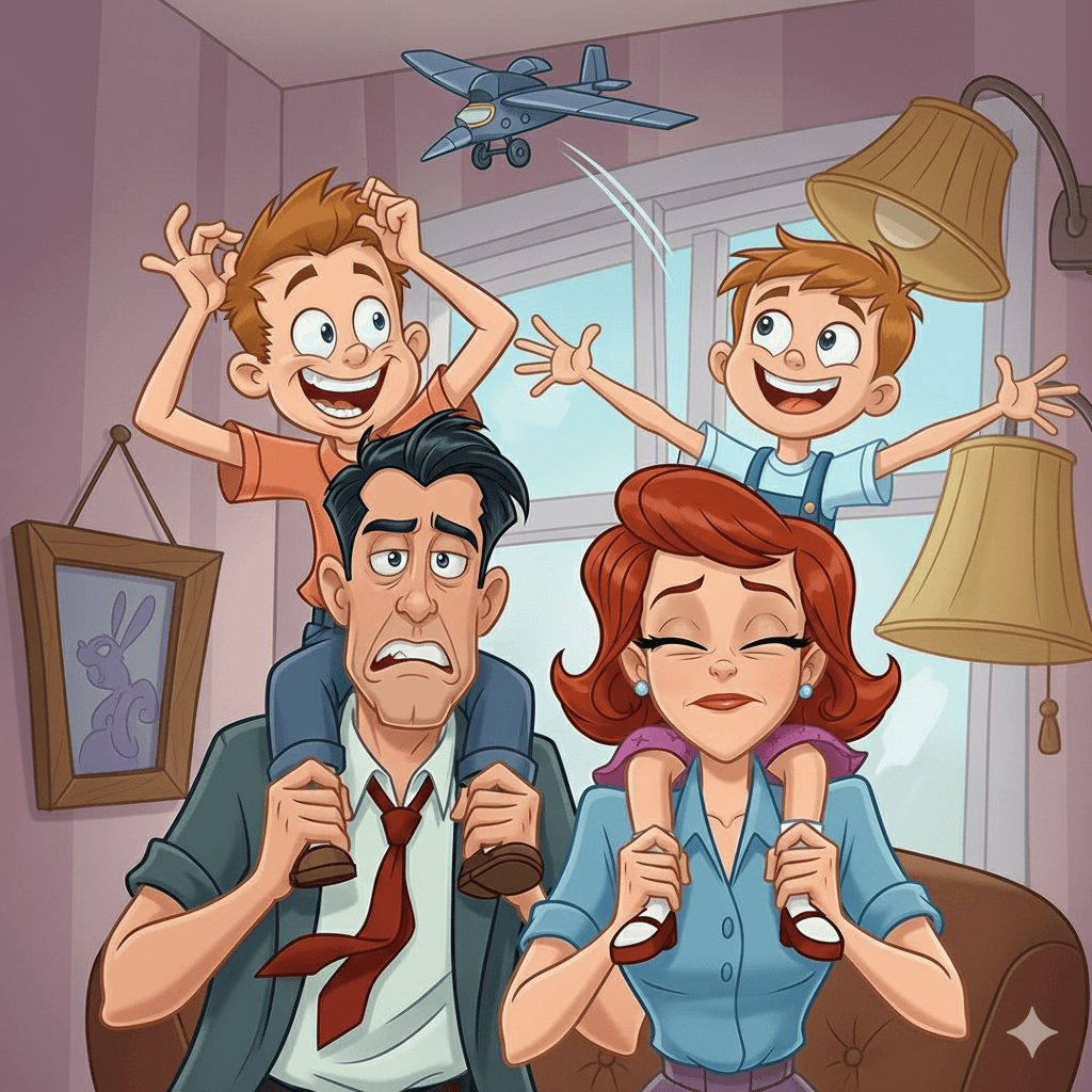 All of this while juggling life with two little boys on our shoulders.